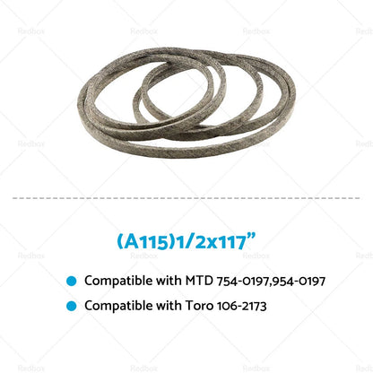 38" & 42" Ride on Mower Deck Belt for Toro Mowers