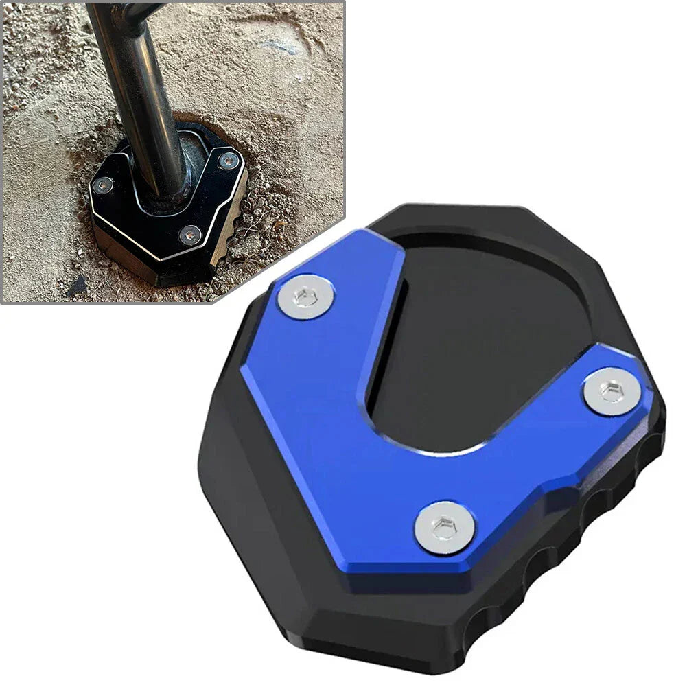 Side Stand Enlarger Kickstand Pad for Honda XL750 TRANSALP (2023-2024) Blue