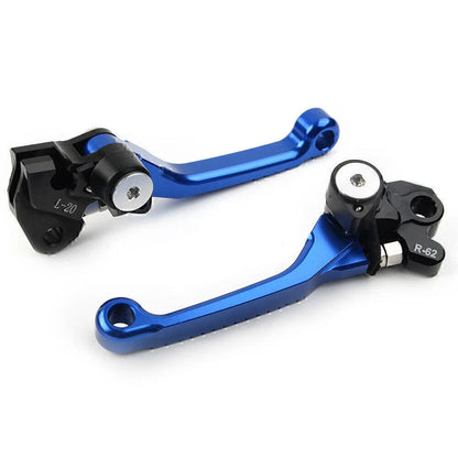 Blue CNC Aluminum Brake Clutch Levers for RMZ450 (2005-2022)