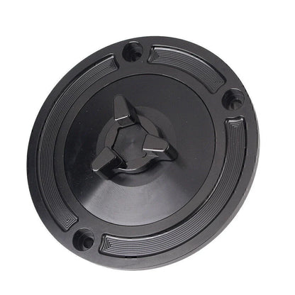 Black CNC Fuel Tank Cover Gas Cap for Kawasaki Ninja 250R 1988-2007