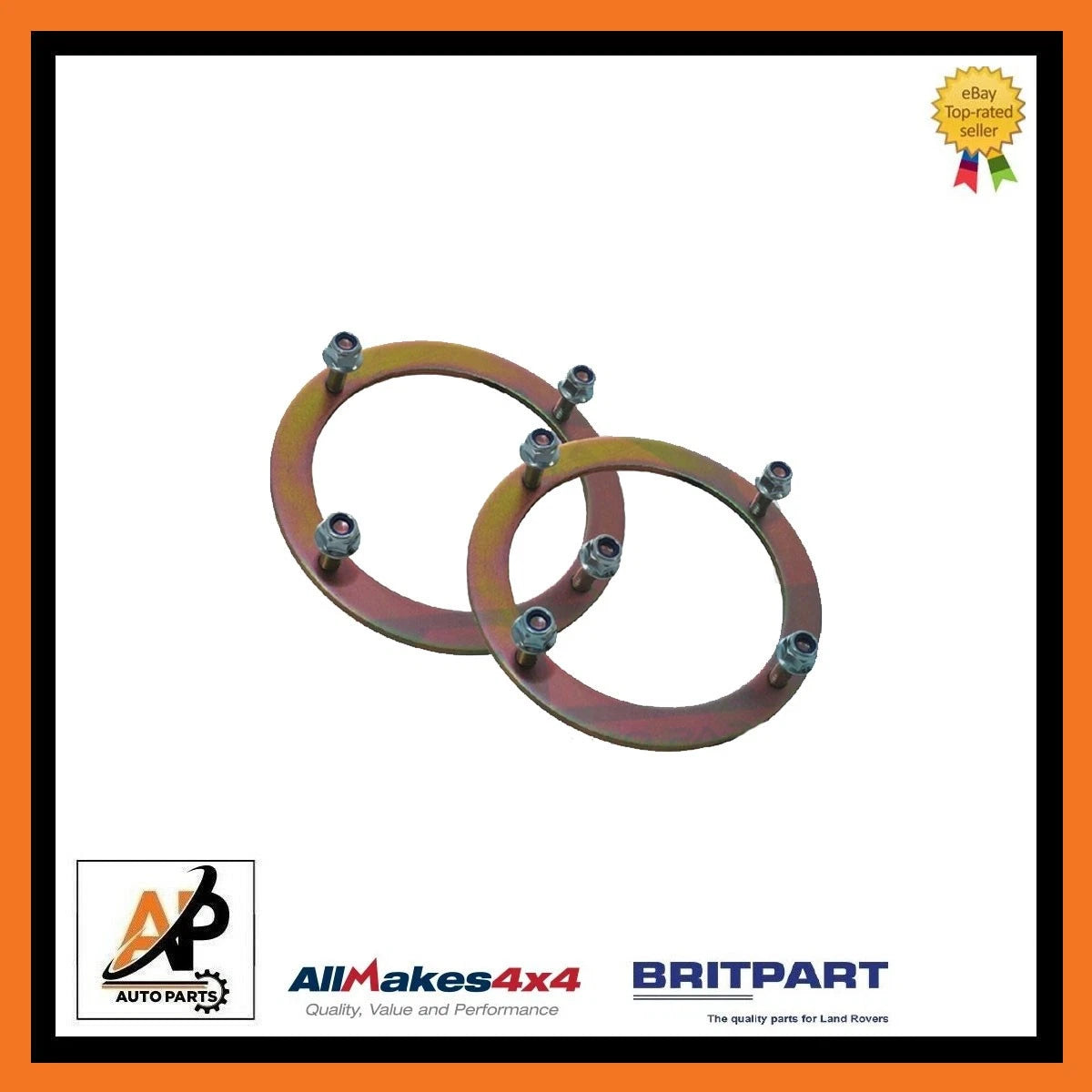 Front Shock Turret Retaining Rings Heavy-Duty for Land Rover Defender (DA6338)