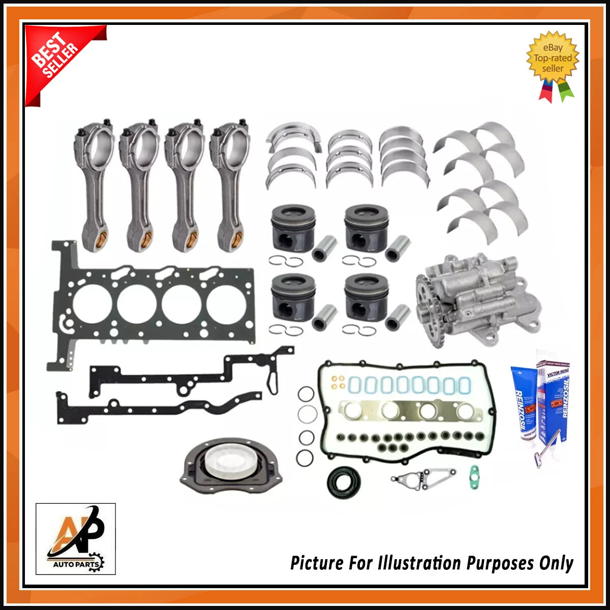 Engine Rebuild Kit Replacement for Ford Transit 2.2 TDCi (2011–2018)
