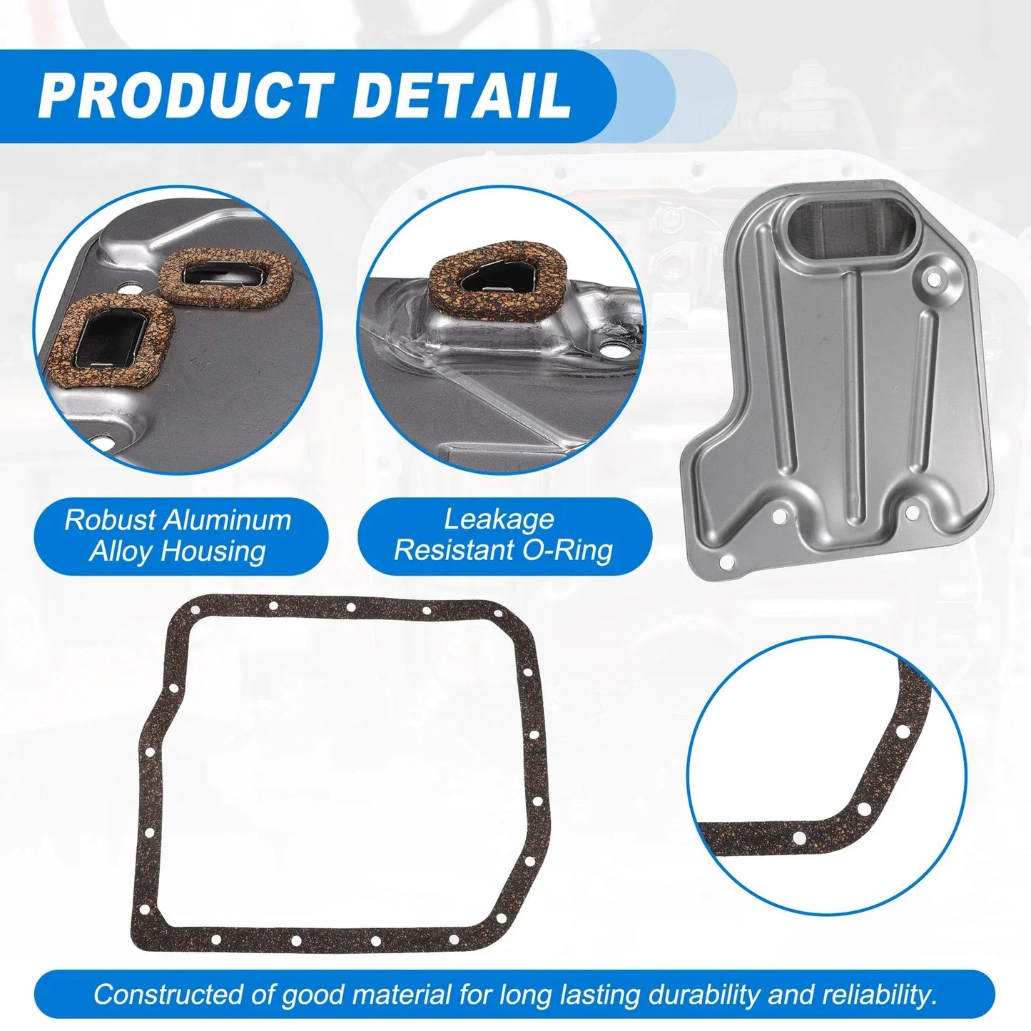 Transmission Filter Oil Pan Gasket Kit for Lexus GS400 (1998-2000)