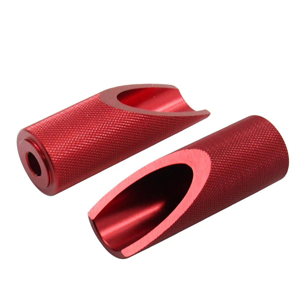 Red Aluminium Motorcycle Footpegs for Honda Ruckus (2003-2023)