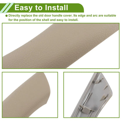Door Panel Handle Pull Trim Cover for BMW X1 F48 F49 (2015-2020) Beige