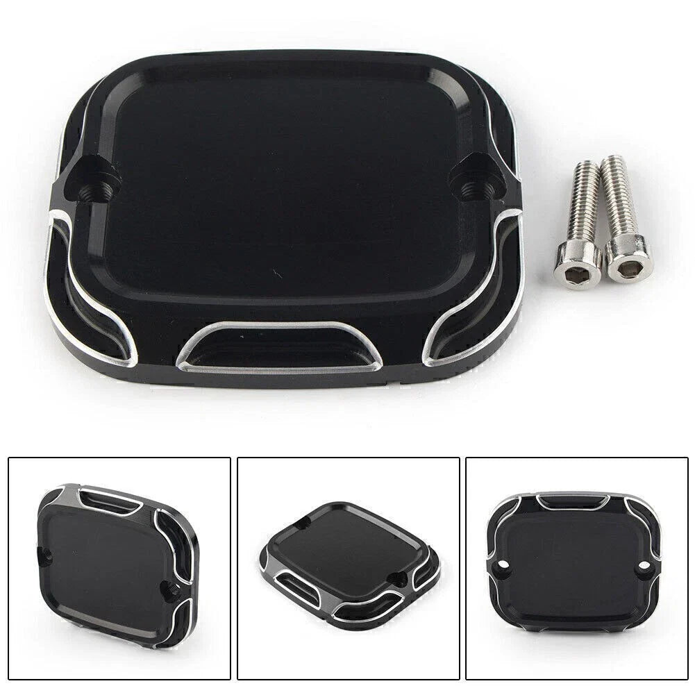 CNC Front Brake Reservoir Master Cylinder Cover for Harley Softail