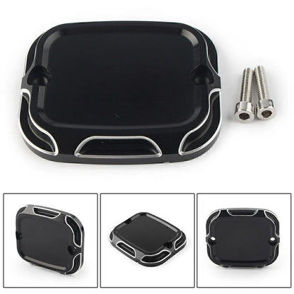 CNC Front Brake Reservoir Master Cylinder Cover for Harley Softail