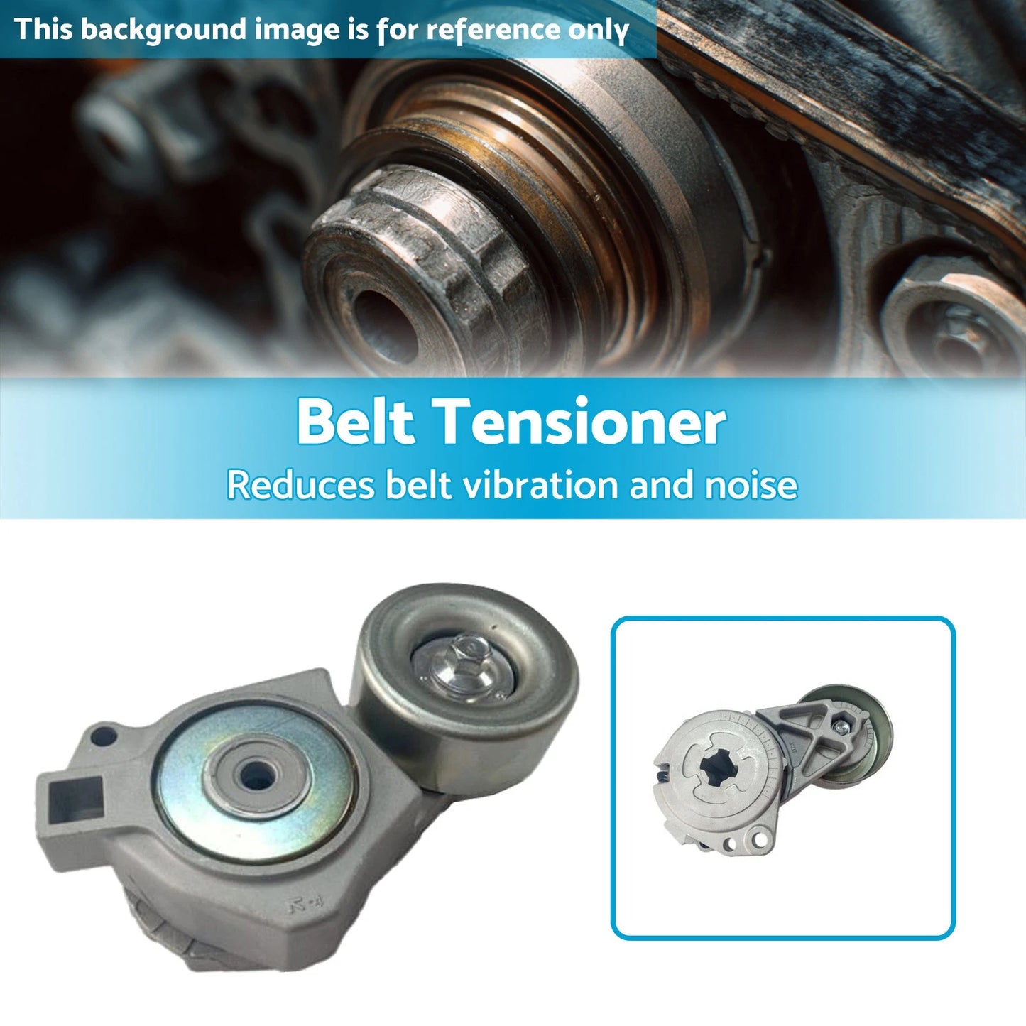 Belt Tensioner for Mitsubishi Pajero NM NP 3.5L 6G74 V6, NS NT NW 3.8L (2000-2006)