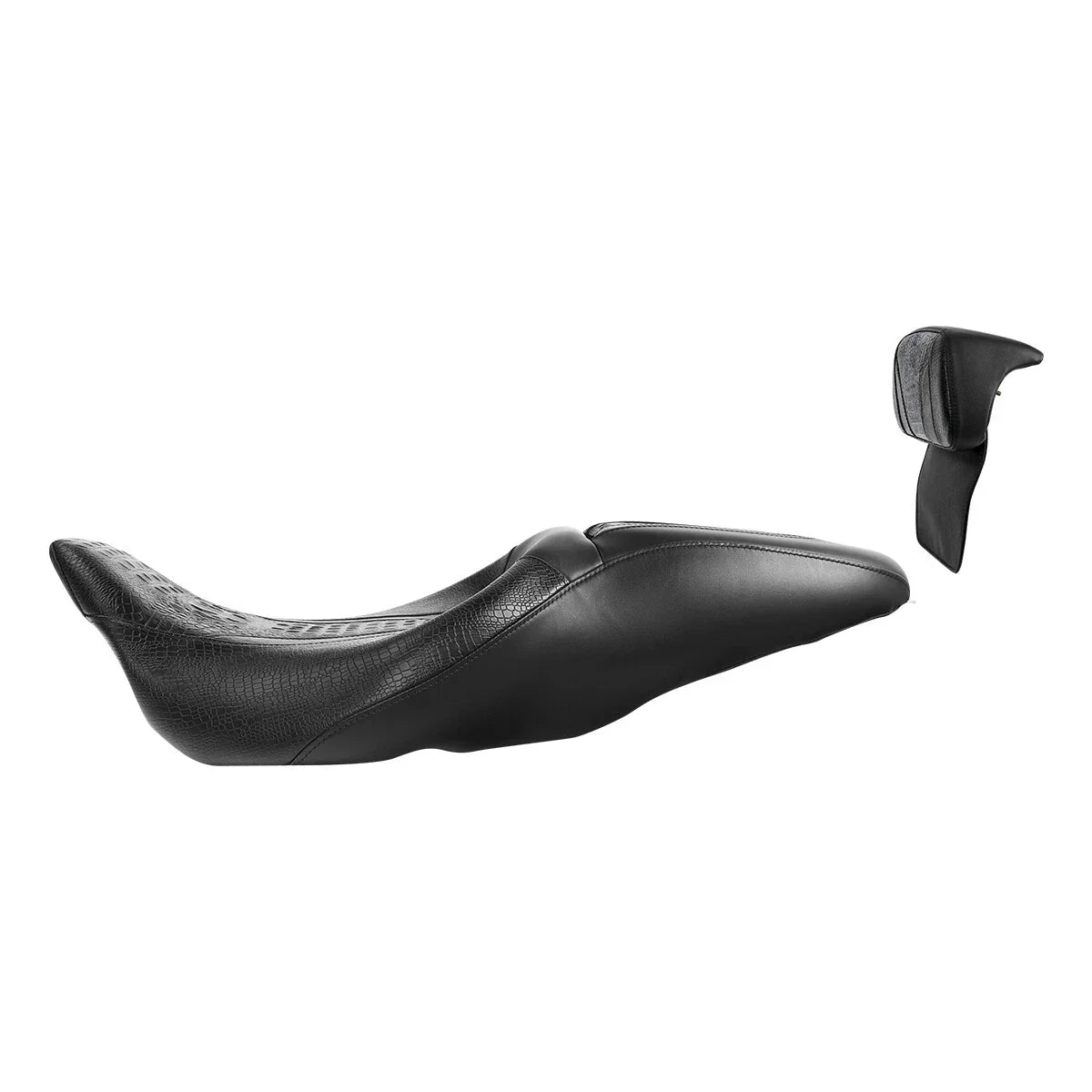 Rider Passenger Seat Backrest for Harley Touring Road Street Glide (2014-2023)