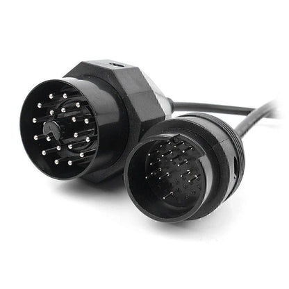 8PCS OBD2 OBDII Adapter Connectors for Automotive Diagnostics