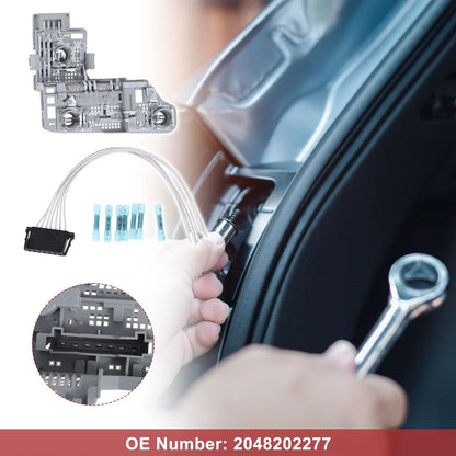 Left Tail Light Socket Wiring for Mercedes-Benz C-Class W204 (2012-2014)