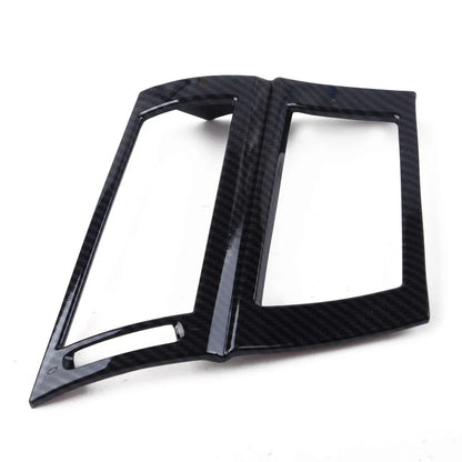 2 x Carbon Fiber ABS Side Air Vent Grille Covers for BMW E70 E71 (2008-2013)
