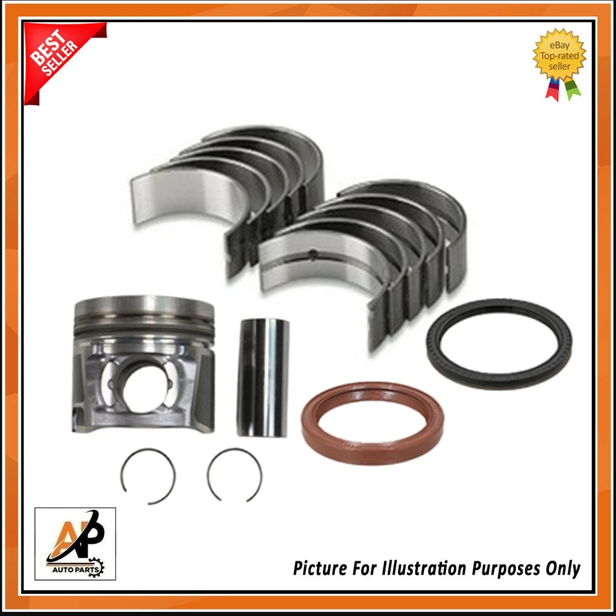 Engine Bearing Set Replacement for Kia Sportage 1.7 CRDi (2011–2018)