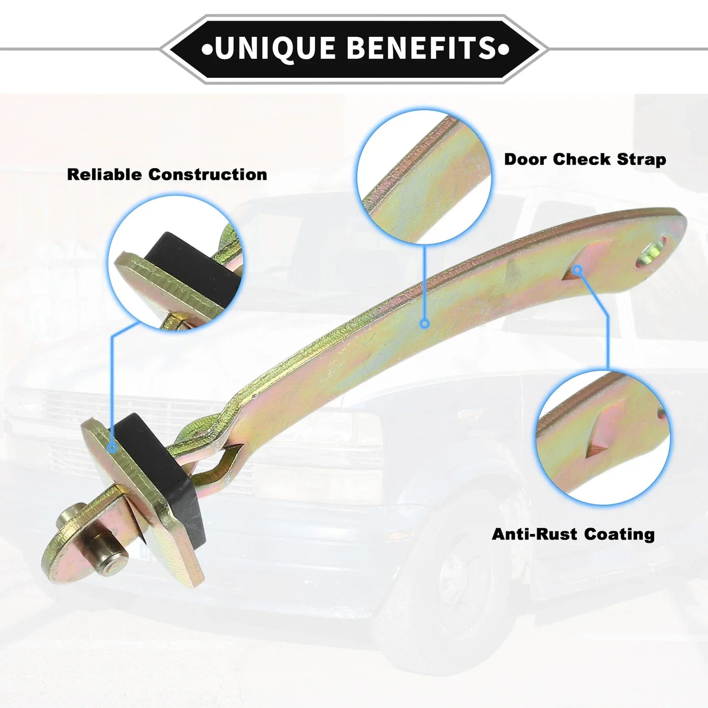 Door Check Strap Stopper for Chevrolet Astro (1990-2005)