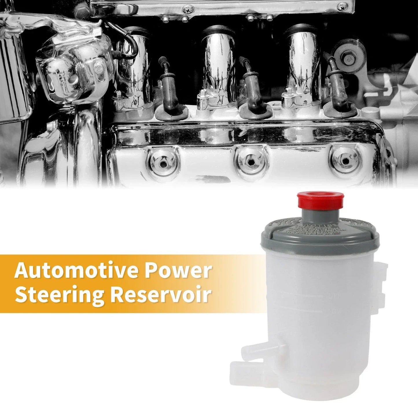 Power Steering Reservoir for Honda Odyssey 2011-2017 Plastic White