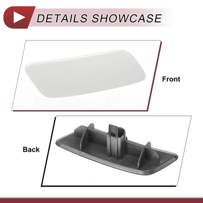 Front Right Washer Nozzle Cover for Lexus GS200t (2016-2019) - White 1 x