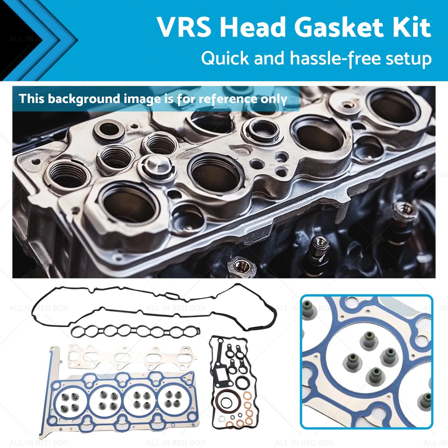 VRS Head Gasket Kit for Hyundai Santa Fe CM DM D4HB 2.2L Diesel (2009)