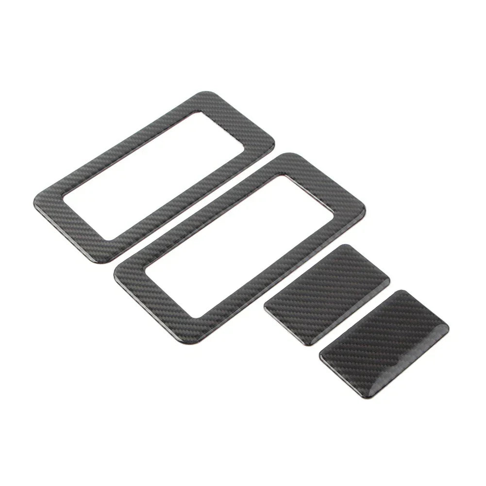 4 x Interior Rear Seat Switch Cover Trim for Jeep Wrangler JK (2011-2017)