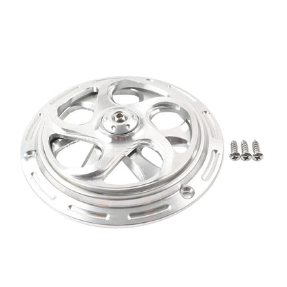 Silver Radiator Cooling Fan Cover for Vespa Sprint Primavera 150 (2013-2023)