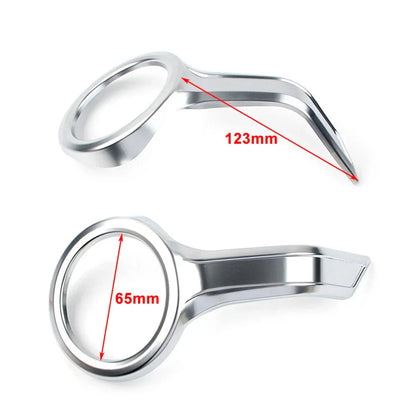 Fog Light Bezel Trim Rings Cover for Honda Goldwing GL1800 (2001-2010)