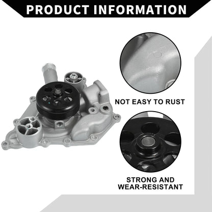 Water Pump for Chrysler 300 (2005-2010) with Rubber Band Kit 1 x Set