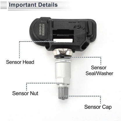 Tire Pressure Sensor for Mercedes-Benz C350 (2007-2015) 1 x 433MHz