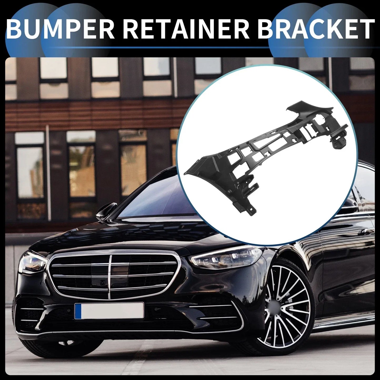 Right Front Bumper Retainer Bracket for Mercedes-Benz C300 (2015-2021)