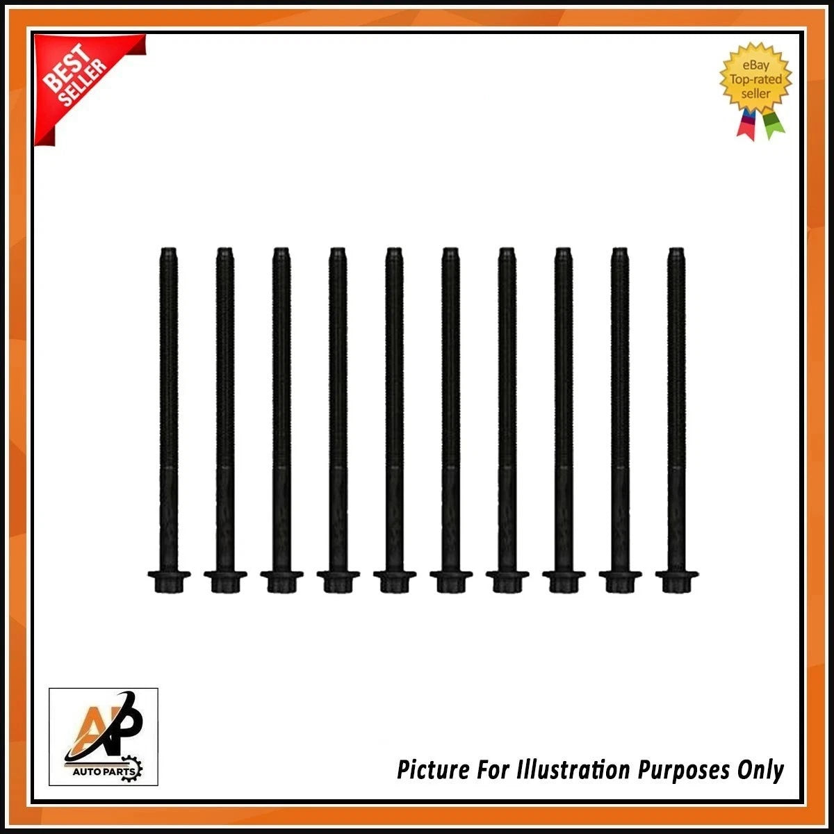 Head Bolts Set Replacement for Hyundai Tucson i30 i40 1.6 CRDi (2010–2018)