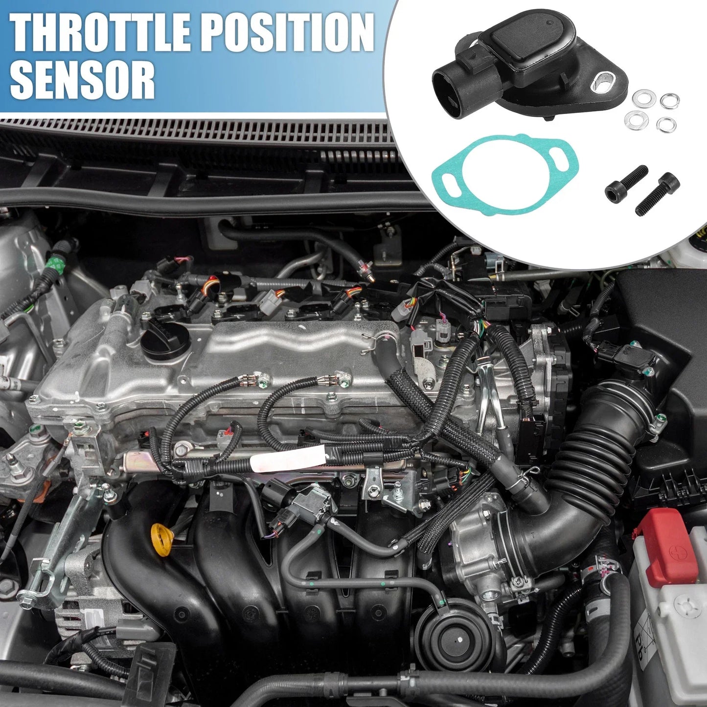 Throttle Position Sensor Set for Honda Accord 2.0 SI F20A (1990-1993)