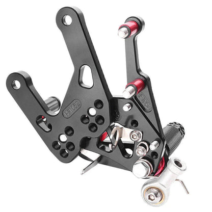 CNC Adjustable Rearset Footpegs for Yamaha MT-10, FZ-10 (2016-2017)