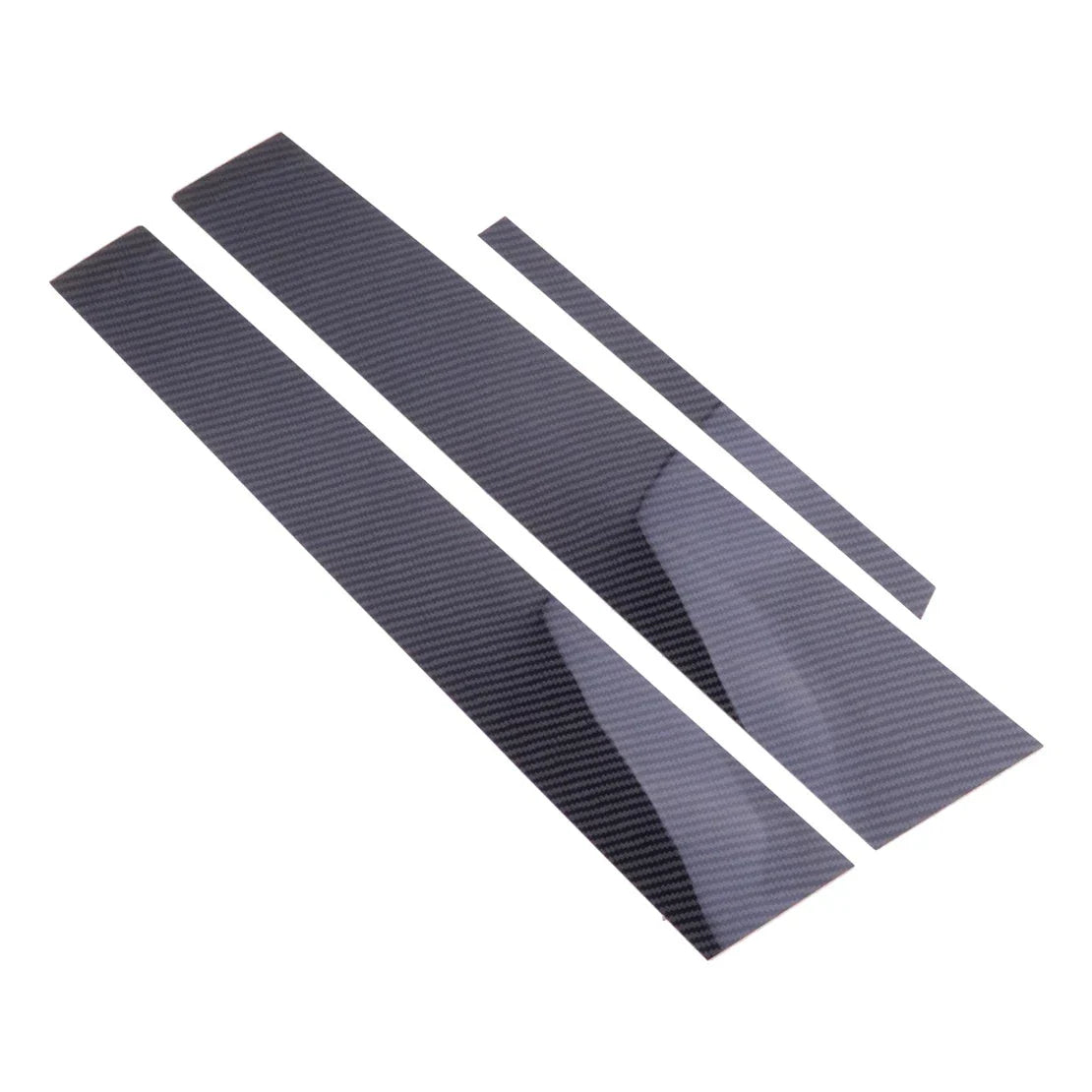 Carbon Fiber ABS Door Window B Pillar Post Covers for Honda Civic (2006-2011)