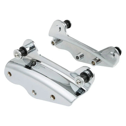 Chrome Sissy Bar Rack Backrest Docking Kit for Harley Touring (2009-2013)