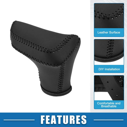 Automatic Gear Shift Knob Cover for Hyundai Elantra 2021-2023 Black