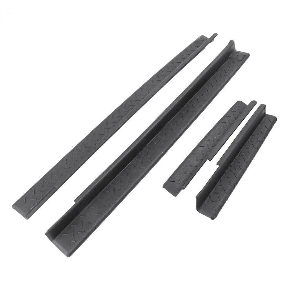 Door Sill Protector Scuff Plate for Jeep Wrangler 4-Door (2007-2017)