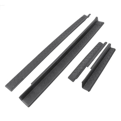 Door Sill Protector Scuff Plate for Jeep Wrangler 4-Door (2007-2017)