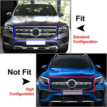 New ABS Front Bumper Lip Splitter for Mercedes Benz GLB X247 (2020-2021)