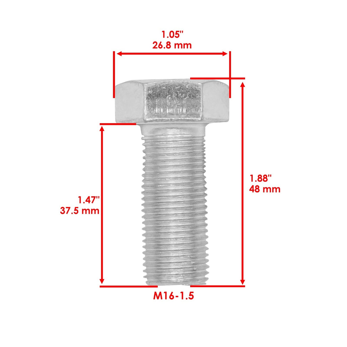 Deck Blade 48 Inch with Bolt Replacement for Bad Boy MZ Magnum (2013–2025)