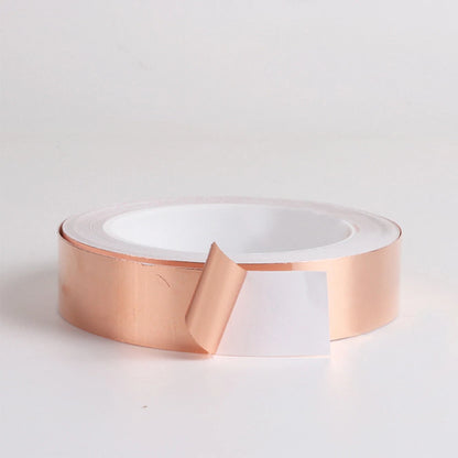 Double Sided Copper Foil Tape 20m x 50mm EMI Shielding Adhesive