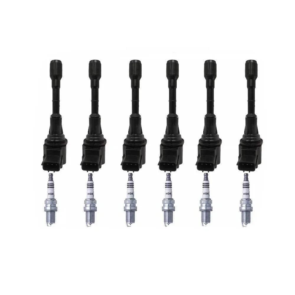 6 x Ignition Coils & 6 x Spark Plugs for Nissan Pathfinder R52 (2017-2021)