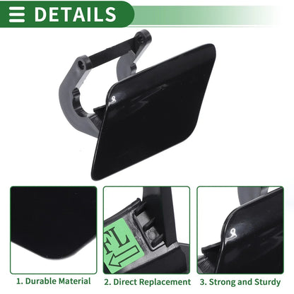 Front Left Bumper Headlight Washer Nozzle Cover for Mercedes-Benz C350 (2008-2015)