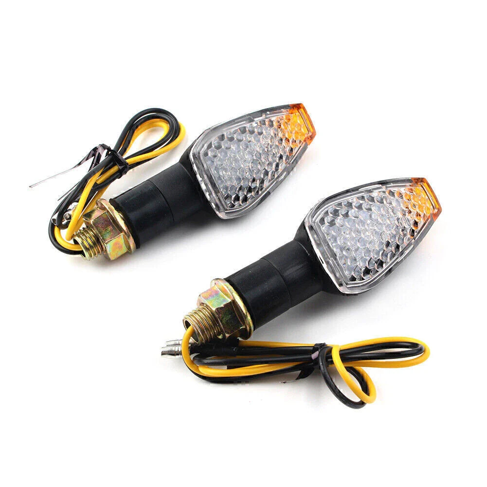 Mini 14 LED Motorcycle Turn Signal Indicators Blinkers Lights