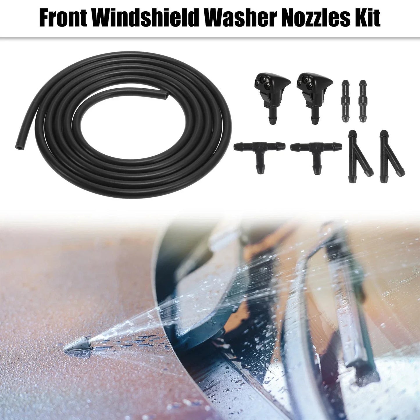 Windshield Washer Nozzles Kit for Hyundai Sonata (2002-2005)