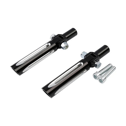Passenger Footpegs Footrests for Harley Softail Fat Boy FLSTF (2000-2006)