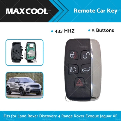 Smart Key Remote for Land Rover Discovery 4, Range Rover Evoque, Jaguar XF