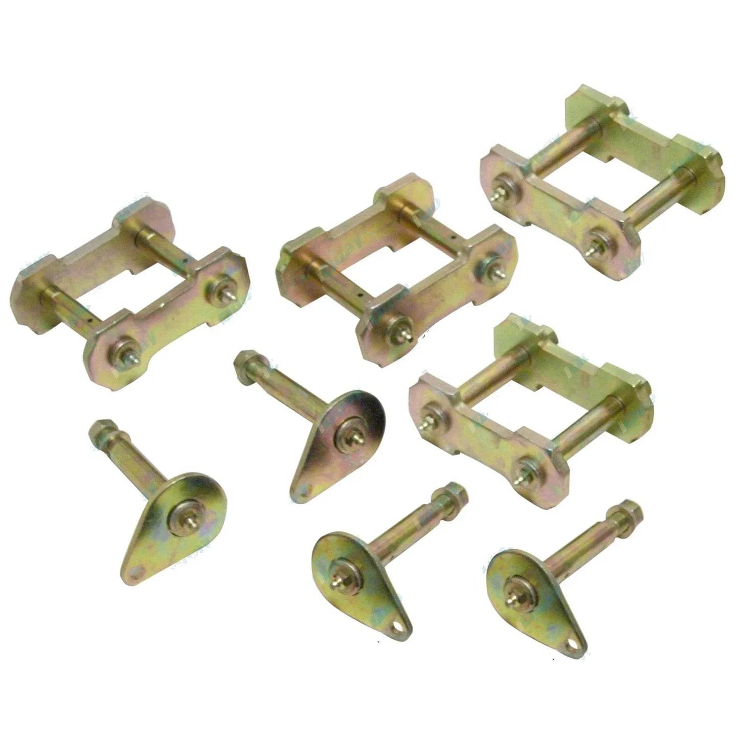 Greasable Shackle +Pin Set for Toyota Landcruiser 60 Series FJ60 FJ62 HJ60 Kit