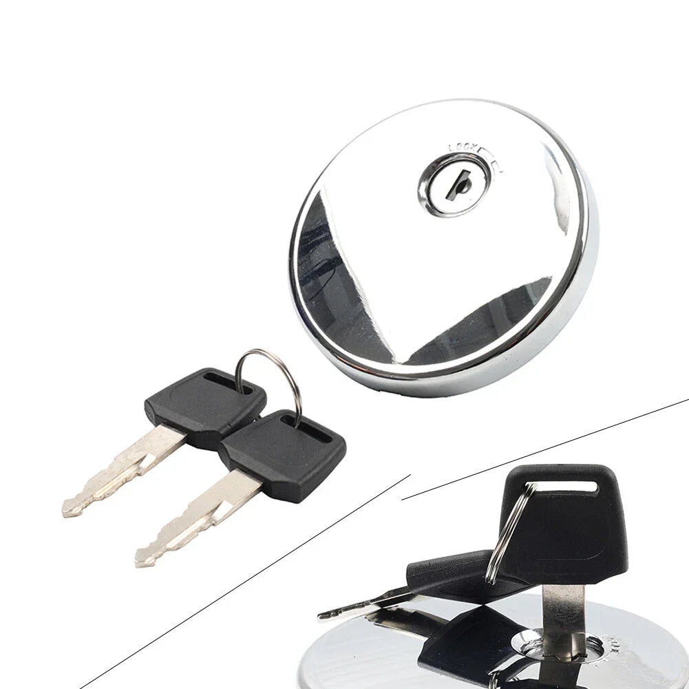 Fuel Gas Tank Cap Cover w/Keys for Kawasaki VN800 VN1500 Vulcan 1600 Classic