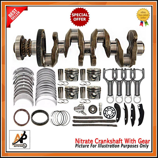 Crankshaft Replacement with Pistons for BMW X1 X3 X5 2.0D (2009–2015)