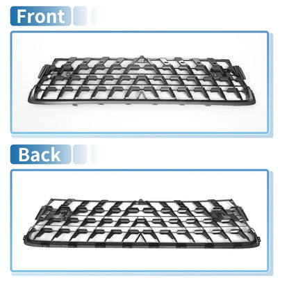 Front Lower Hood Bumper Grille for Lexus GX460 (2014-2022) Chrome Silver Tone