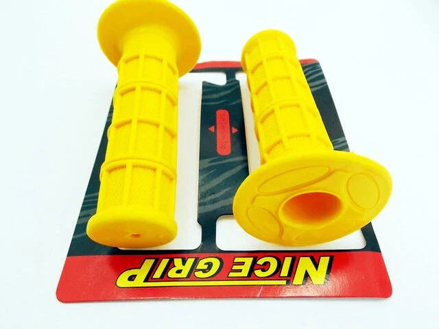 Yellow Hand Grip Set for Honda CRF450F (2002-2023)