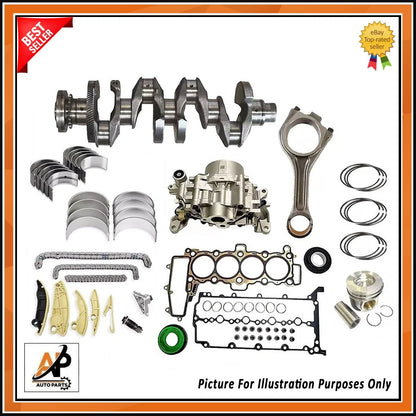 Crankshaft Replacement with Rebuild Kit for Land Rover Jaguar 2.0 204DTD (2010–2019)